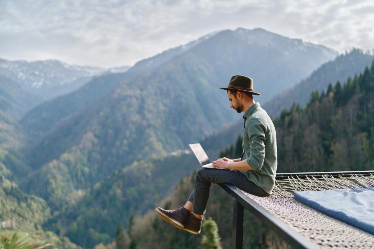 main of Remote Work Allows People to Be Productive Without Traveling to the Office